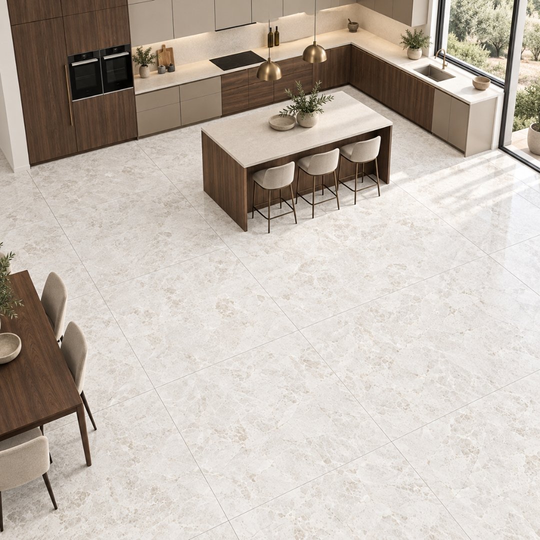 AL Venis Silver Marble & Stone Kitchen Tiles - My Home Studio